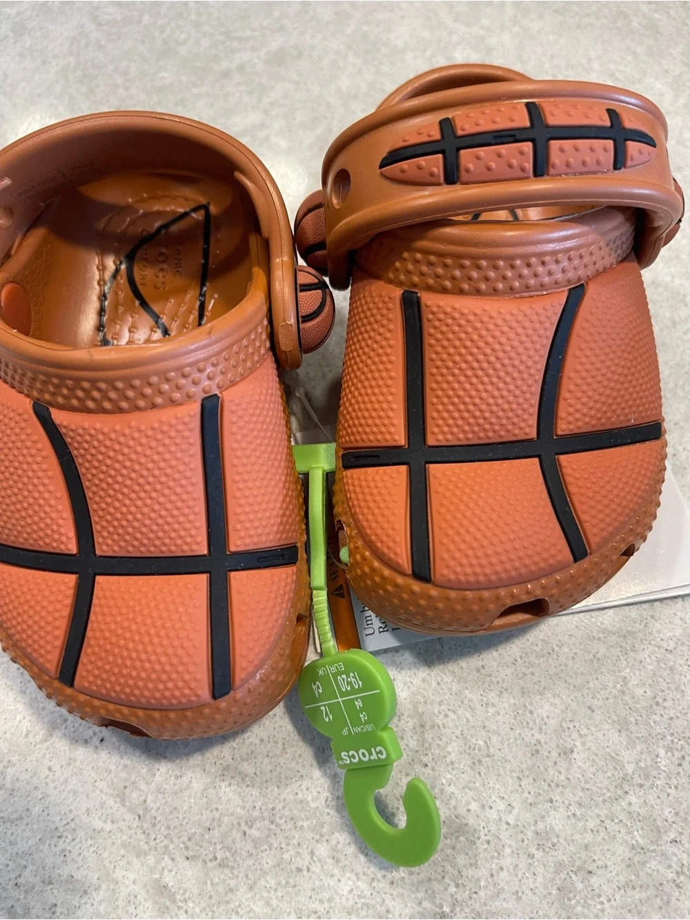 Crocs Toddler Classic Basketball Clogs Size C4 Sienna NWT